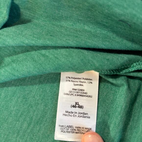 George Mens green polo shirt.  Size XL.  business casual. golf. tennis - Picture 3 of 6